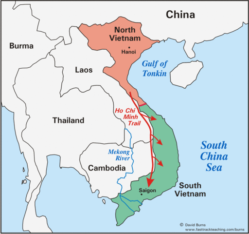 Vietnam is divided.