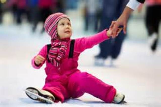 Off on ice skates and loving it! (Biosocial)