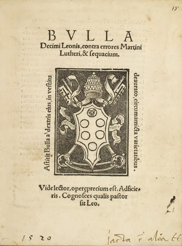 Bulla Exsurge Domine