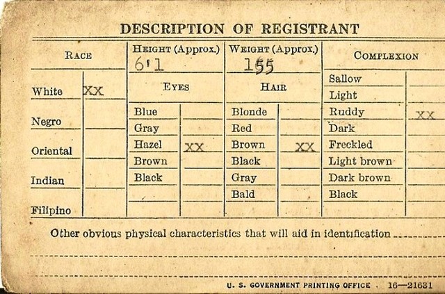 Selective Service Act WWII