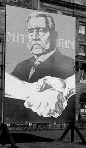 Hitler runs for the German Presidential Elections