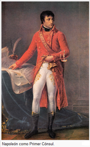 Napoleon vence a los austriacos.