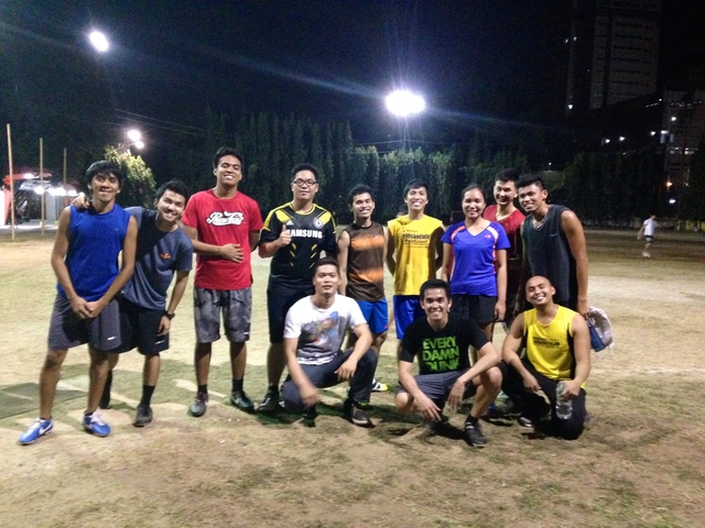 JM, Cherun and Roger's first Beg Nite