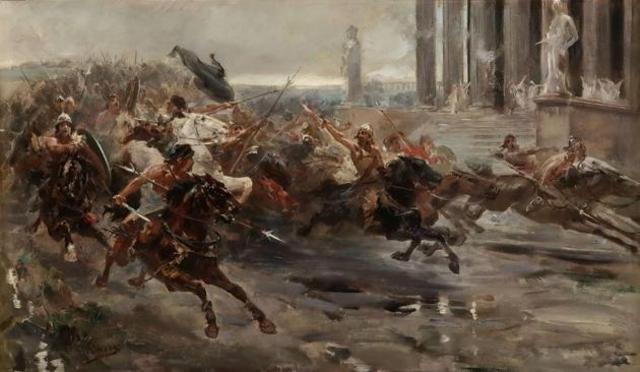 Invasion de suevos, vándalos y alanos en la Peninsula Iberica