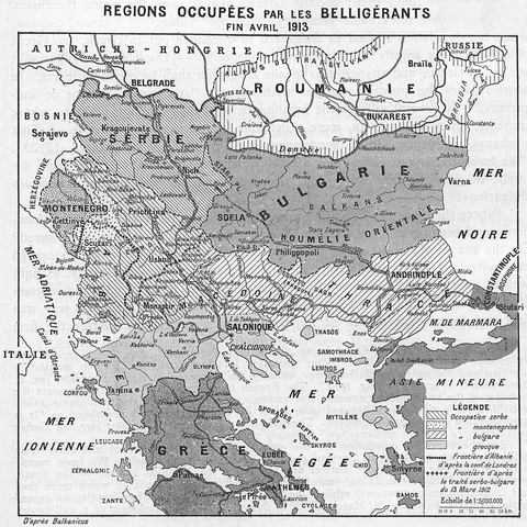 Balkan states started the Balkan League