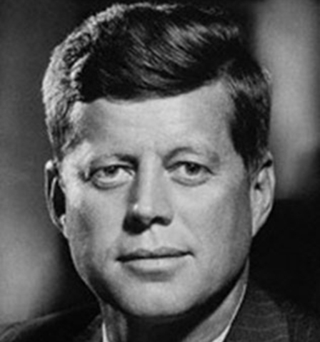 John F. Kennedy was born