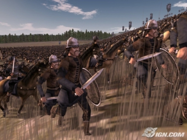 The Huns invated and force the Goths to flee into Rome