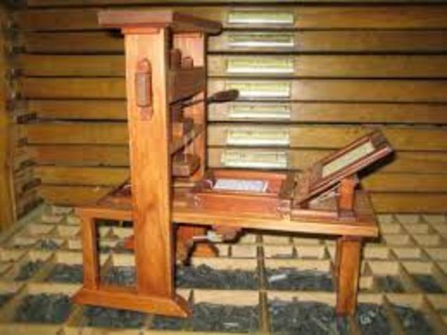 CREACIÓN DE LA IMPRENTA