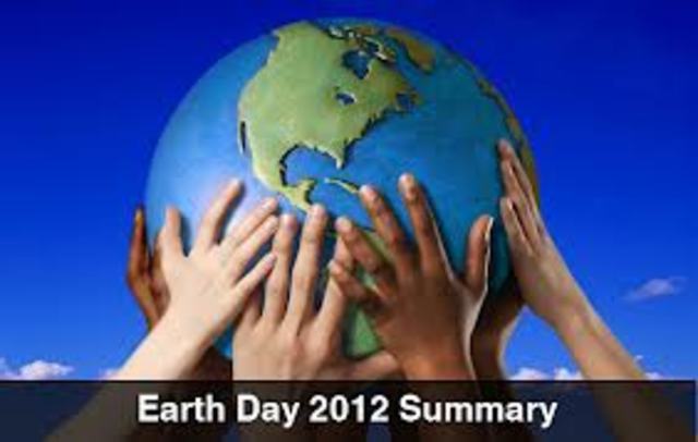 First Earth Day Celebrated
