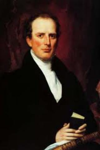 Charles Finney preaches in the Second Great Awakening