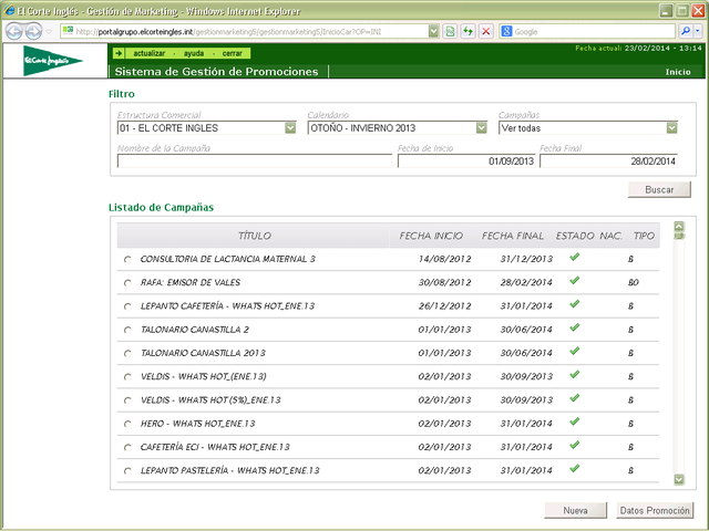 Cambios en los sistemas que soportan el RCV