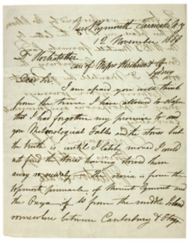 A letter to Henry Oldenburg