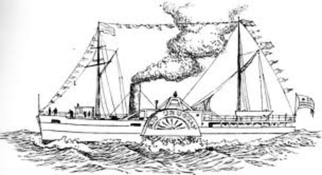 Primer barco a vapor