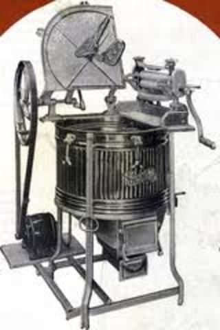 Premières machines à laver électriques