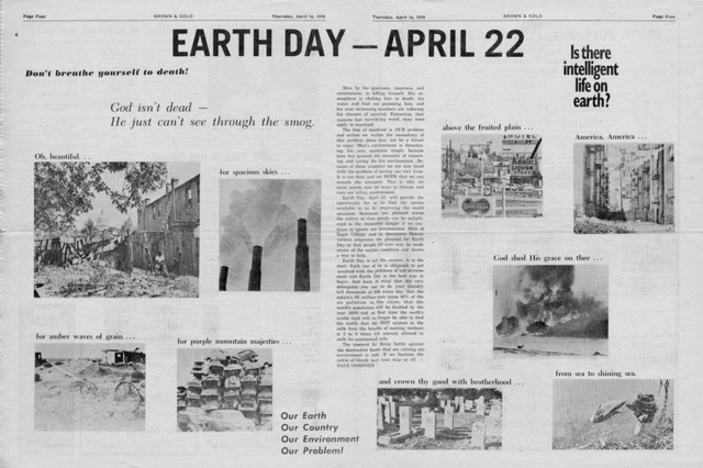 First Earth Day