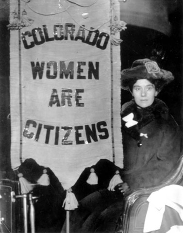 Colorado becomes first state to grant Women voting rights