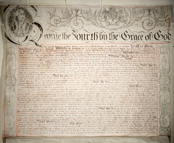France grants royal charter to the Company of New france
