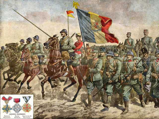 Romania entered the war against centrals