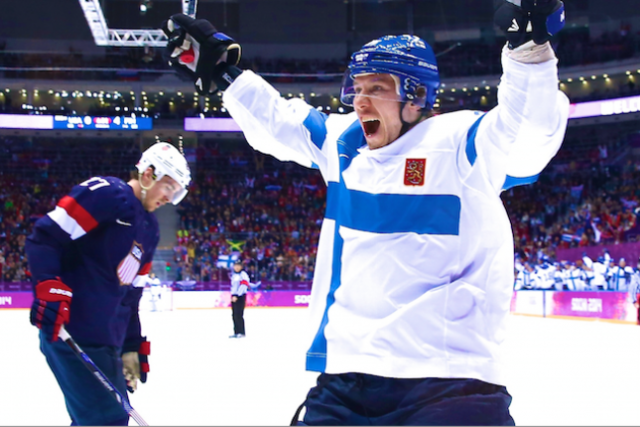 Bronze Medal Game - Finland 5 - USA 0