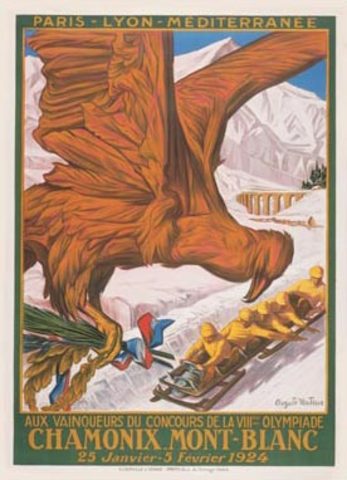 1924 Olympics Poster