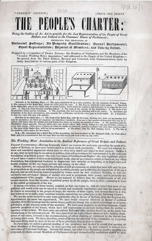 Publication of the People's Charter