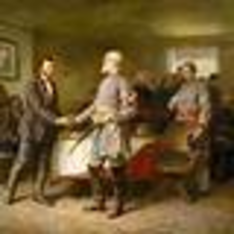 The American civil war ends