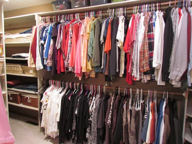 Puse mi ropa el pasado jueves