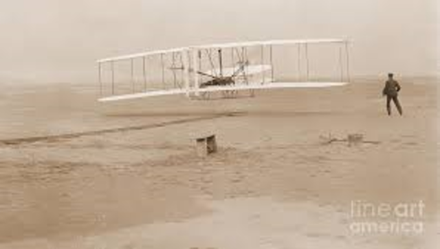 First powered flight
