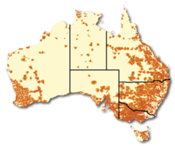 79% Australia has internet access