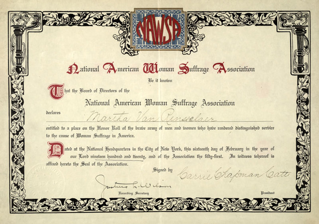 NWSA and AWSA combine