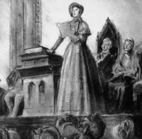 300 people participate in the Seneca Falls Conference