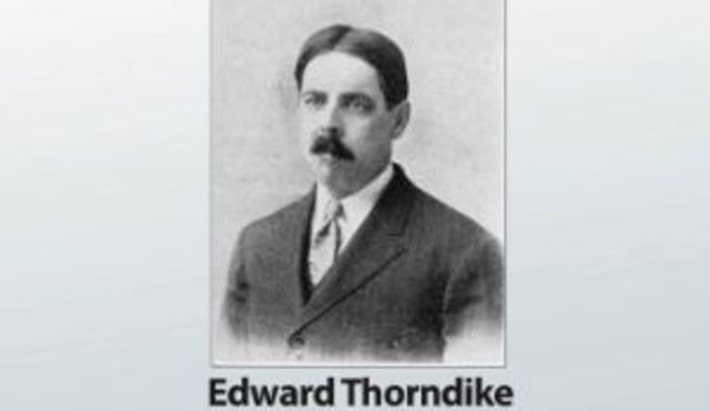 1929 - Edward Thorndike