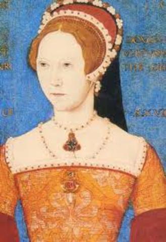 Mary I becomes queen