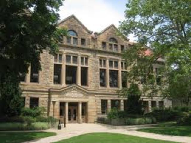 Oberlin College becomes the first college to accept both men and women