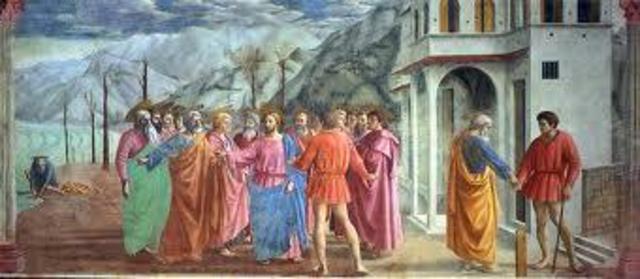 Masaccio's Tribute Money$