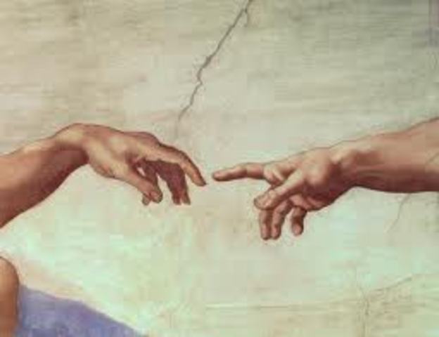 Michaelangelo's Creation of Adam