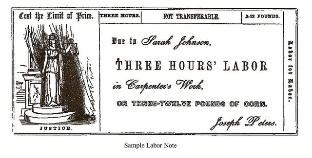 Josiah Warren opens the Cincinnati Times Store