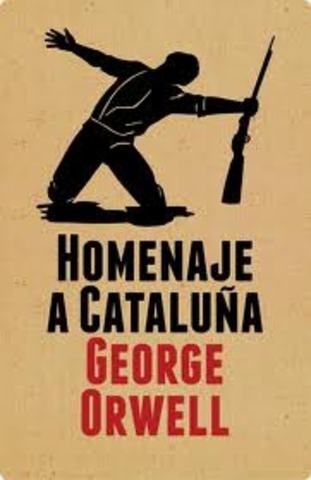 George Orwell escribe "Homenaje a Cataluña"