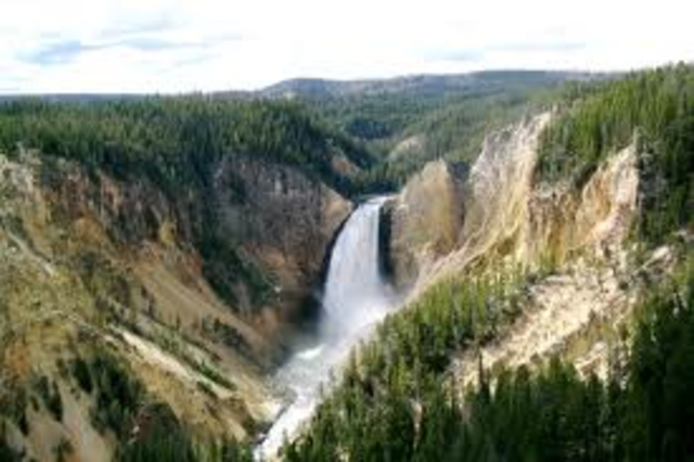 20th April 1872- Yellowstone National park- Worlds first National park is opened