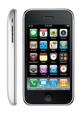 地球第一次有Iphone。