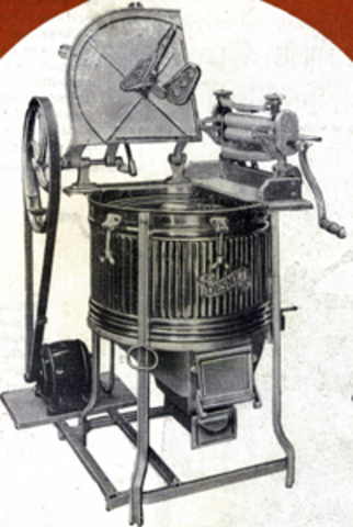 la première machine a laver éléctrique!