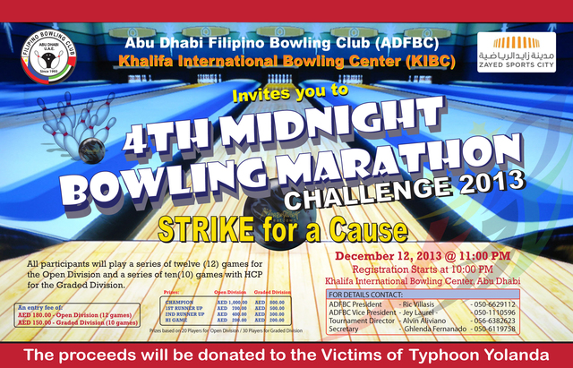 Bowl for a Cause - 4th Midnight Marathon