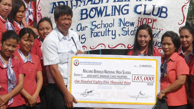 Donation to Super Typhoon Yolanda Victims