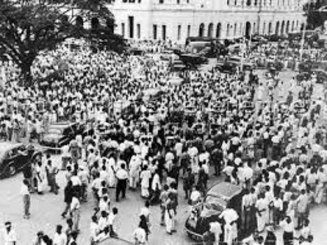 Maria Hertogh riot occurred.