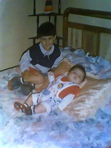 His brother was born