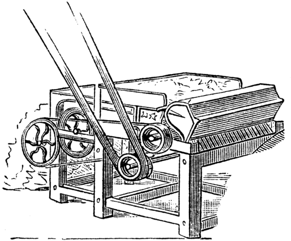 Eli Whitney patents the cotton gin