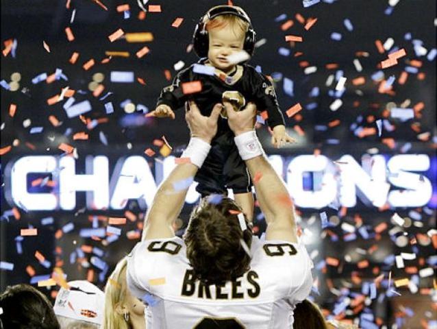 Saints Win the Super Bowl