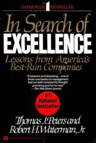 "In Search of Excellence" is Released