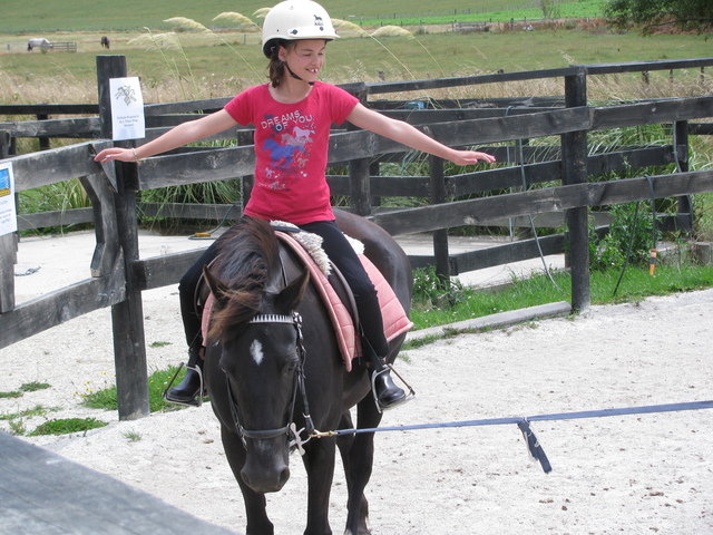 2008, started horse riding lessons at Panorama Equestrian
