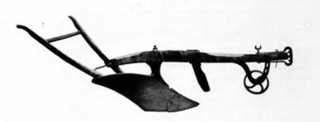 Iron plow with interchangeable parts